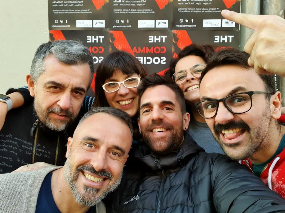 The comma society team