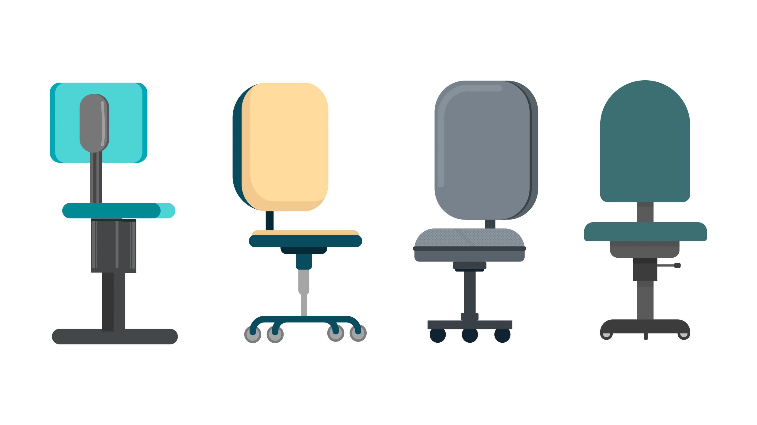 silla ergonomica para trabajar en oficina