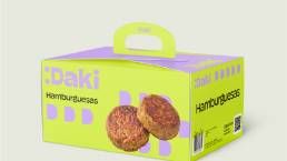 packaging secundario. hamburguesas veganas. challenging branding. terrecrea. cris terre. lleida