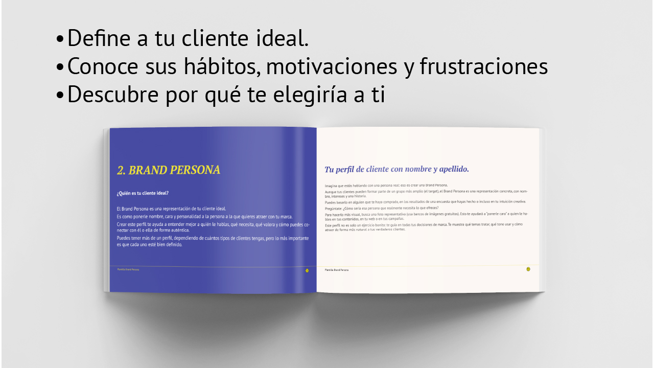 Vista previa plantilla Brand Persona